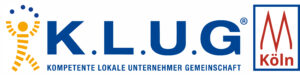 Logo KLUG-Netzwerk ergänzt mit „Köln“ © IMartina Nettekoven, Ingrid Glatz